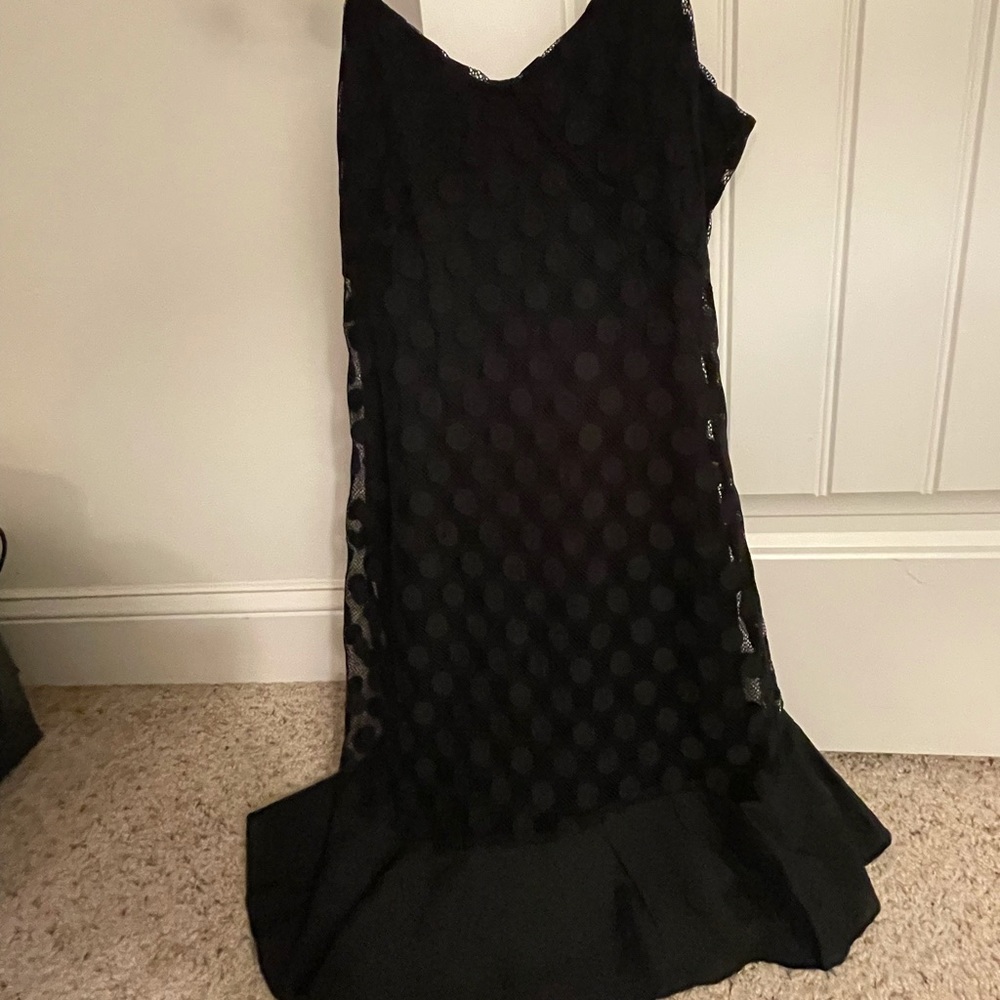 Brand new with tags. This is a pretty light weight dress!